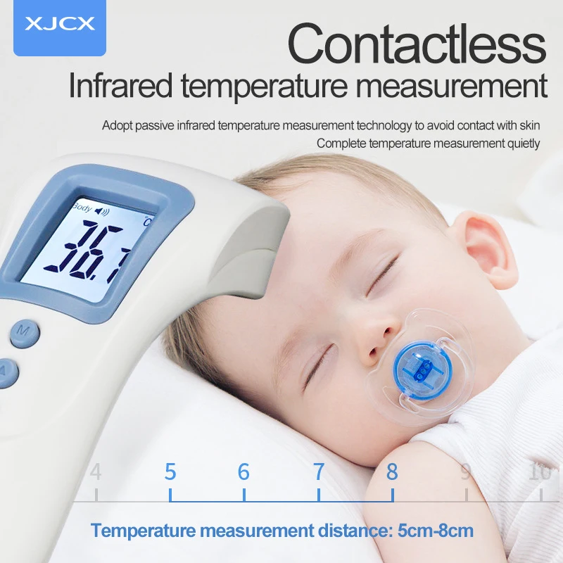 Forehead Thermometer Baby Thermometer Infrared Digital LCD Body Measurement Forehead Ear Non-Contact Infrared Thermometer
Forehead Thermometer Baby Thermometer Infrared Digital LCD Body Measurement Forehead Ear Non-Contact Infrared Thermometer