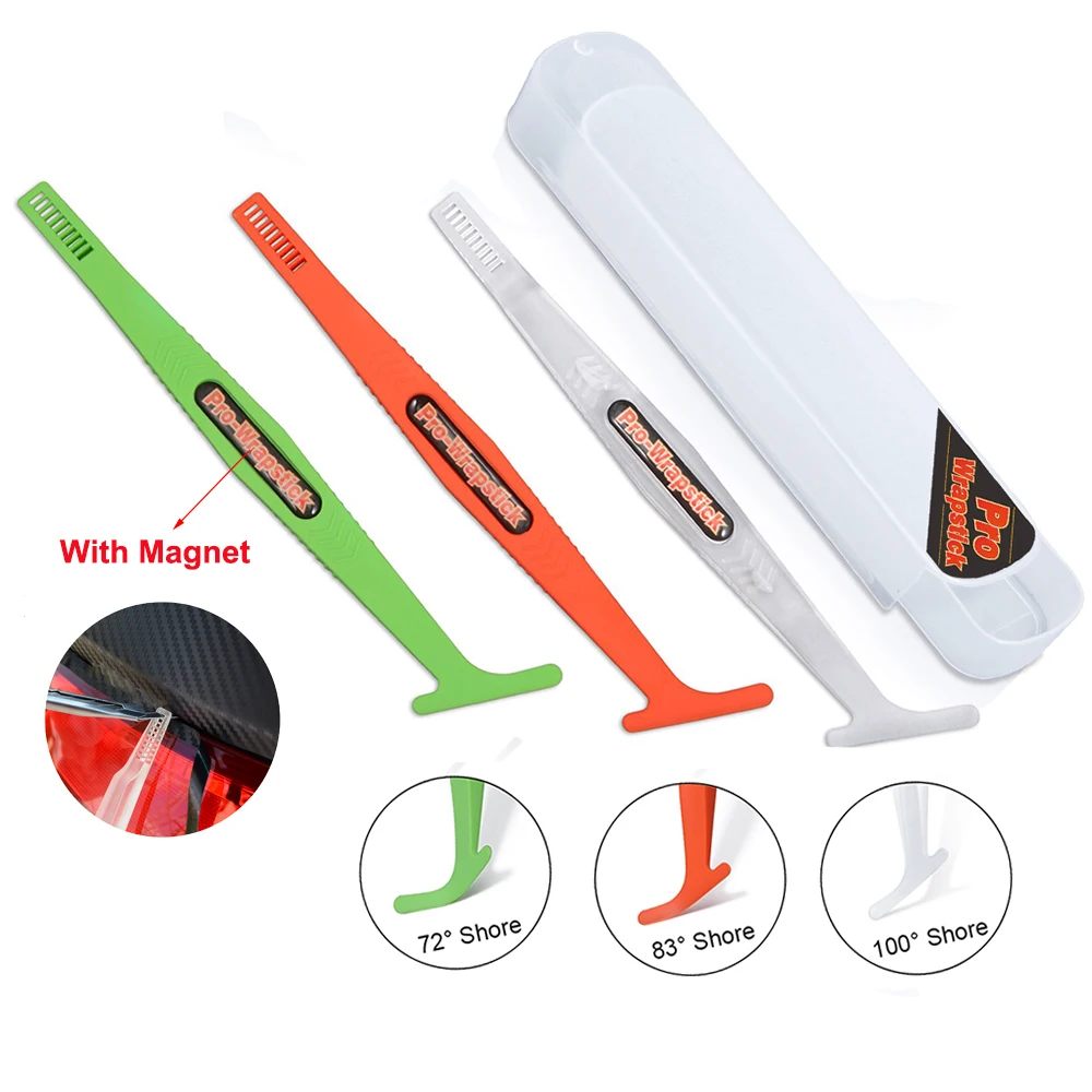 FOSHIO 3PCS Vehicle Carbon Fiber Vinyl Magnet Sticker Car Window Wrapping Micro Scraper Tool Kit Foil Film Installing Squeegee
FOSHIO 3PCS Vehicle Carbon Fiber Vinyl Magnet Sticker Car Window Wrapping Micro Scraper Tool Kit Foil Film Installing Squeegee