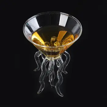 Octopus Cocktail Glass Transparent Jellyfish Glass Cup Juice Glass H7ED 
Octopus Cocktail Glass Transparent Jellyfish Glass Cup Juice Glass H7ED