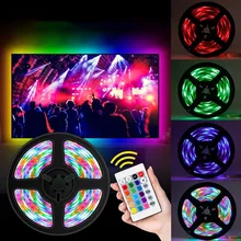 LED Light with 2835 Colorful RGB Soft Light with USB Smart Remote Control 24-key 16-color RGB Light with Home Decoration
LED Light with 2835 Colorful RGB Soft Light with USB Smart Remote Control 24-key 16-color RGB Light with Home Decoration
