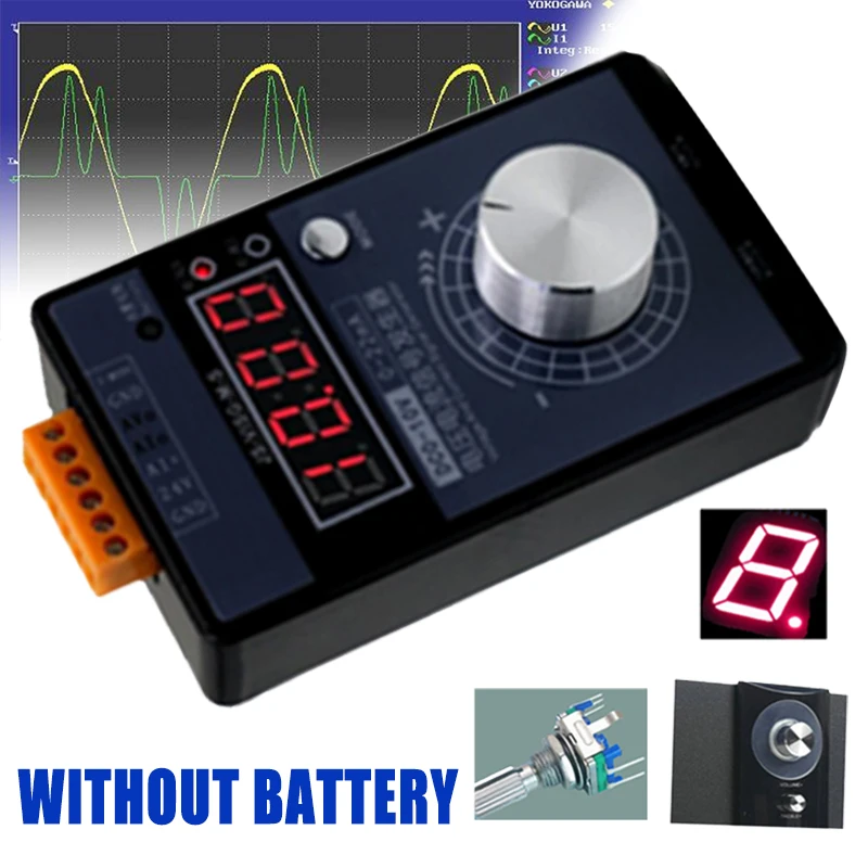 High Precision Handheld Portable 4-20mA 0-10V Signal Generator Adjustable Current Voltage Analog Simulator With LED Display
High Precision Handheld Portable 4-20mA 0-10V Signal Generator Adjustable Current Voltage Analog Simulator With LED Display
