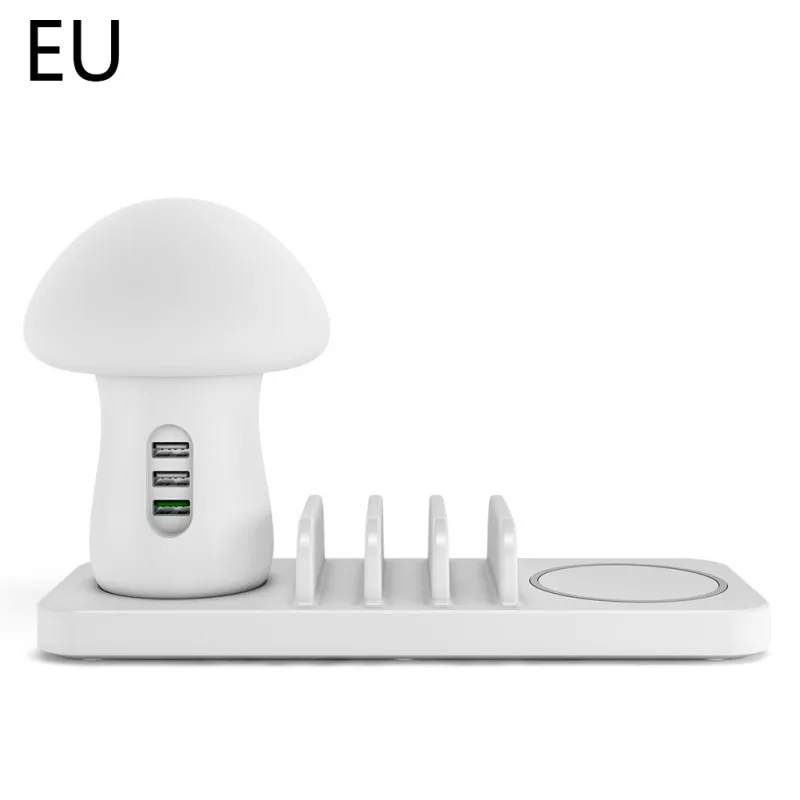 USB Charging Station Fast Charge 40W Multi Device Charger 3-Port QC 3.0 LED Light
USB Charging Station Fast Charge 40W Multi Device Charger 3-Port QC 3.0 LED Light