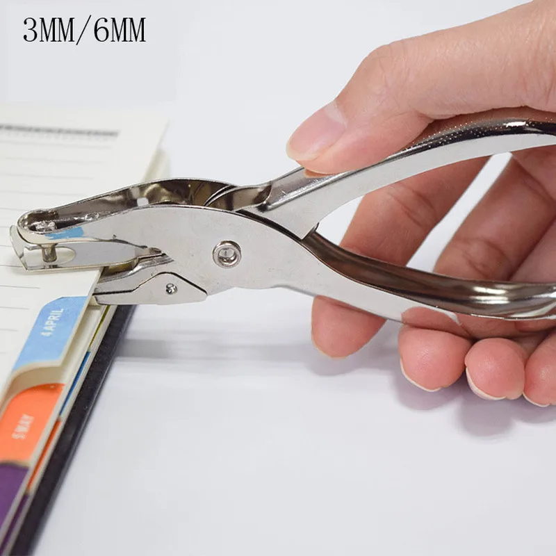 Ручные плоскогубцы для перфорации с круглым отверстием, с одним отверстием 6 мм, для перфорации канцелярских принадлежностей
Ручные плоскогубцы для перфорации с круглым отверстием, с одним отверстием 6 мм, для перфорации канцелярских принадлежностей