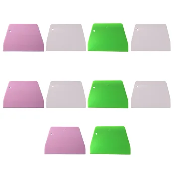 10pcs Plastic Trapezoid Baking Cream Scraper Dough Cutter Kitchen Gadget for Making Bread Pastry Cake (Random Color)
10pcs Plastic Trapezoid Baking Cream Scraper Dough Cutter Kitchen Gadget for Making Bread Pastry Cake (Random Color)