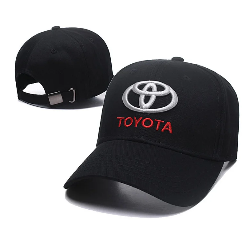 Фото New Outdoors Embroidery Baseball Cap Unisex Hip Hop Bone Cotton Snapback sun Hats For Toyota Corolla rav4 Camry Yaris | Автомобили и