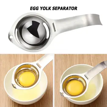 Egg White Yolk Separator with Egg Cracking Design Stainless Steel Egg Filter Divider for Kitchen Baking Accessories
Egg White Yolk Separator with Egg Cracking Design Stainless Steel Egg Filter Divider for Kitchen Baking Accessories