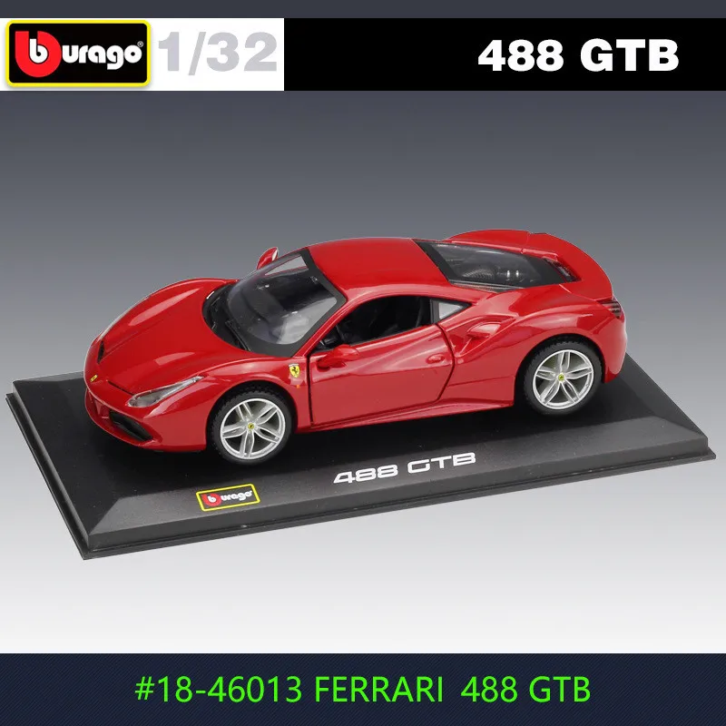 Bburago New 1:32 Ferrari 488 GTB alloy car model and toy car die casting static car model collection dedicated
Bburago New 1:32 Ferrari 488 GTB alloy car model and toy car die casting static car model collection dedicated