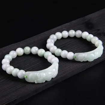 Burmese Emerald Brave Troops Bracelet Round Bead Bracelet Men and Women Models Lucky Bracelet Old Mine Jade Natural
Burmese Emerald Brave Troops Bracelet Round Bead Bracelet Men and Women Models Lucky Bracelet Old Mine Jade Natural
