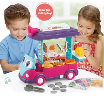 Children's Pretend Play Set Durable Multifunctional Barbecue Dessert Bus Role Playing Educational Toy
Children's Pretend Play Set Durable Multifunctional Barbecue Dessert Bus Role Playing Educational Toy