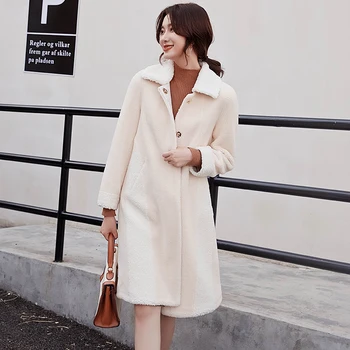 Litvriyh fashion new women coat double-sided fabric long style wool coat women cardigan turn-down collar overcoat jacket outwear 
Litvriyh fashion new women coat double-sided fabric long style wool coat women cardigan turn-down collar overcoat jacket outwear