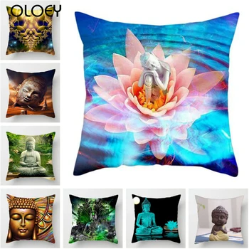 Buddha Statue Printed Polyester Pillow Cover Buddhism Cushion Cover Holy Decorative Pillow For Sofa Car Seat Bedroom 45X45CM
Buddha Statue Printed Polyester Pillow Cover Buddhism Cushion Cover Holy Decorative Pillow For Sofa Car Seat Bedroom 45X45CM