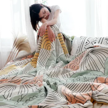 Cotton Gauze Summer Quilting Blanket For Kids Garden Plaid Deck Divan Chair Infant Comforter Covering Pation
Cotton Gauze Summer Quilting Blanket For Kids Garden Plaid Deck Divan Chair Infant Comforter Covering Pation