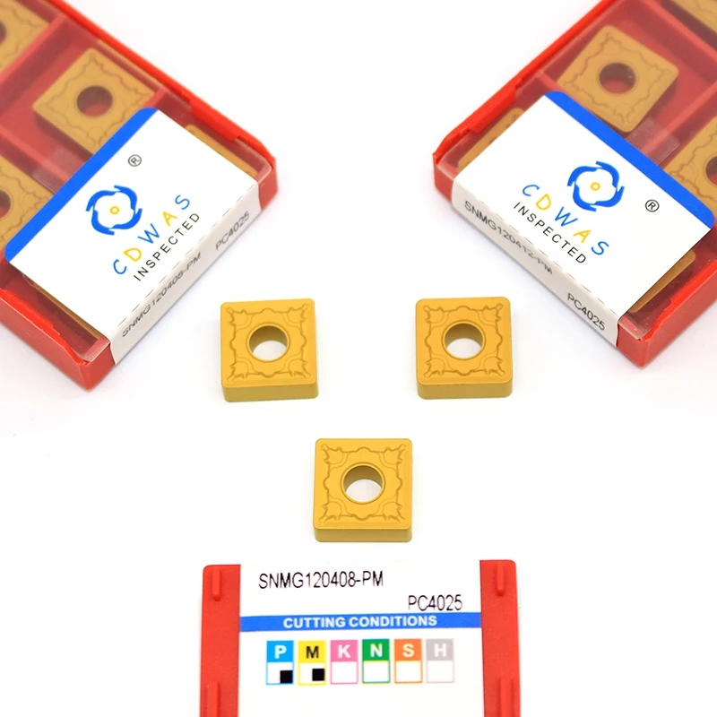 SNMG120408 SNMG120412 PM PC4025 High Quality SNMG Series Carbide Inserts External Turning Tool CNC Lathe Tool For Hard Steel
SNMG120408 SNMG120412 PM PC4025 High Quality SNMG Series Carbide Inserts External Turning Tool CNC Lathe Tool For Hard Steel
