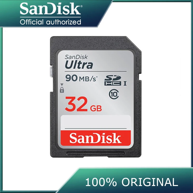 

SanDisk Ultra Memory Card 32GB 64GB 16GB 128GB 256GB SDHC/SDXC UHS-I read speeds of up to 80 MB/s SD card TF Card For SLR camera