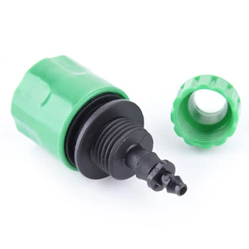 

2pc Pipe Fitting Quick Tap Water Irrigation Hose Connector Adaptor Gardening Tubing Connector Garden Irrigation 4/7mm 8/11mm