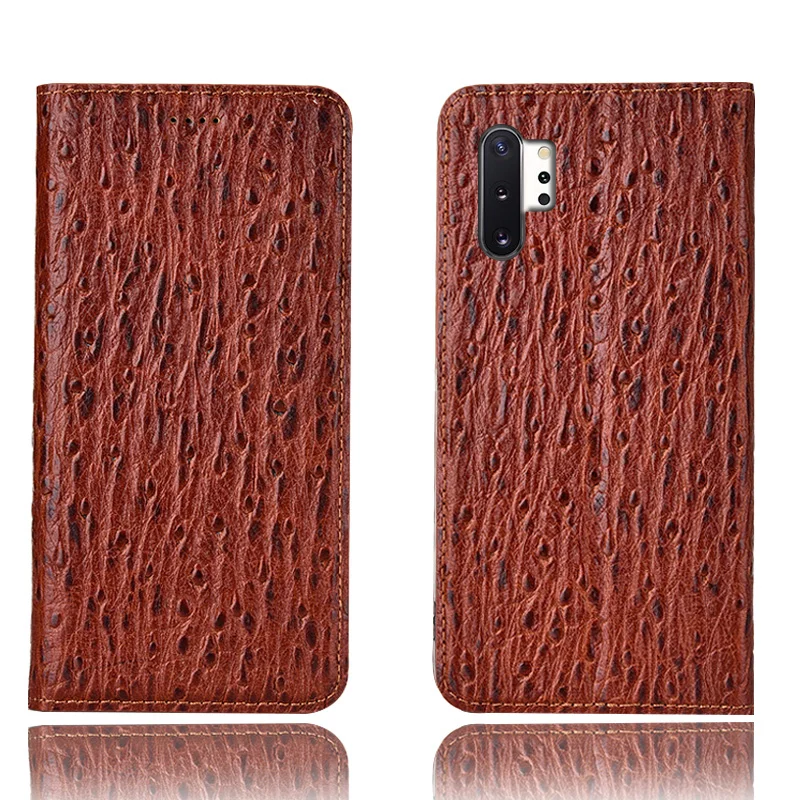 Ostrich Pattern Genuine Leather Ultra Thin Card Slot Case For Samsung Galaxy Note 10 Plus/Galaxy Note 10 Magnetic Case Coque
Ostrich Pattern Genuine Leather Ultra Thin Card Slot Case For Samsung Galaxy Note 10 Plus/Galaxy Note 10 Magnetic Case Coque
