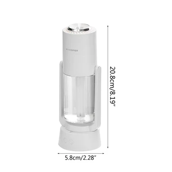 Colorful Car Air Humidifier Aroma Essential Oil Diffuser Ultrasonic Air Purifier A0NC
Colorful Car Air Humidifier Aroma Essential Oil Diffuser Ultrasonic Air Purifier A0NC