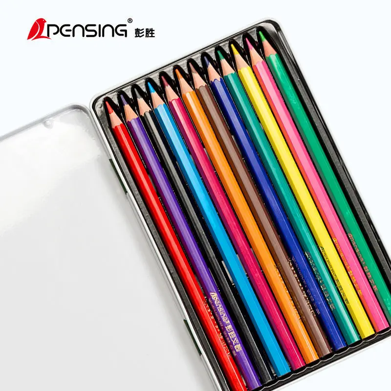 12/24 Color Wood-Free Non Toxic Eco-friendly Colored Pencils Iron Box Drawing Pencil Set Professional Sketch Color Pastel Pencil
12/24 Color Wood-Free Non Toxic Eco-friendly Colored Pencils Iron Box Drawing Pencil Set Professional Sketch Color Pastel Pencil