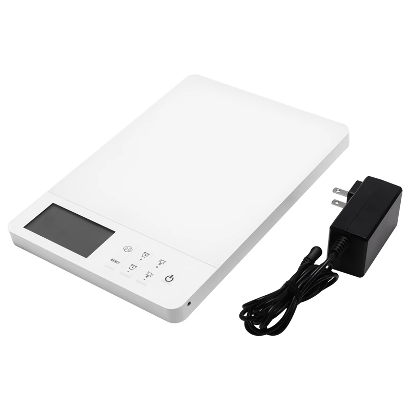 Light Therapy Lamp, LED Bright White and Blue Therapy Light - UV Free 10000 Lux Brightness, Timer Function, Standing Bracket, fo
Light Therapy Lamp, LED Bright White and Blue Therapy Light - UV Free 10000 Lux Brightness, Timer Function, Standing Bracket, fo