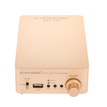 NIKKODO NK668 Mini HiFi Audio Receiver Amp Bluetooth 5.0 Digital Audio Power Amplifier Support USB AUX 2*60W+60W w/ Power Cable
NIKKODO NK668 Mini HiFi Audio Receiver Amp Bluetooth 5.0 Digital Audio Power Amplifier Support USB AUX 2*60W+60W w/ Power Cable