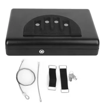 Portable Safe Valuables Jewelry Storage Box Digital Password and Spare Key Lock Hot
Portable Safe Valuables Jewelry Storage Box Digital Password and Spare Key Lock Hot