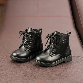 Children Martin Boots For Girls Spring Winter Ankle Boots Boys Girls Sneaker Kids Leather Shoes Fashion Snow Boots KS672 
Children Martin Boots For Girls Spring Winter Ankle Boots Boys Girls Sneaker Kids Leather Shoes Fashion Snow Boots KS672