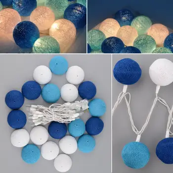 Aladin 3.0M 20 Blue Cotton BALL String Light For Xmas Wedding Decoration Ornament
Aladin 3.0M 20 Blue Cotton BALL String Light For Xmas Wedding Decoration Ornament