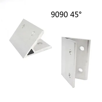 2pcs 45 degree 9090 90x90 Corner Angle Bracket Connection Joint for 9090 Aluminum Profile
2pcs 45 degree 9090 90x90 Corner Angle Bracket Connection Joint for 9090 Aluminum Profile