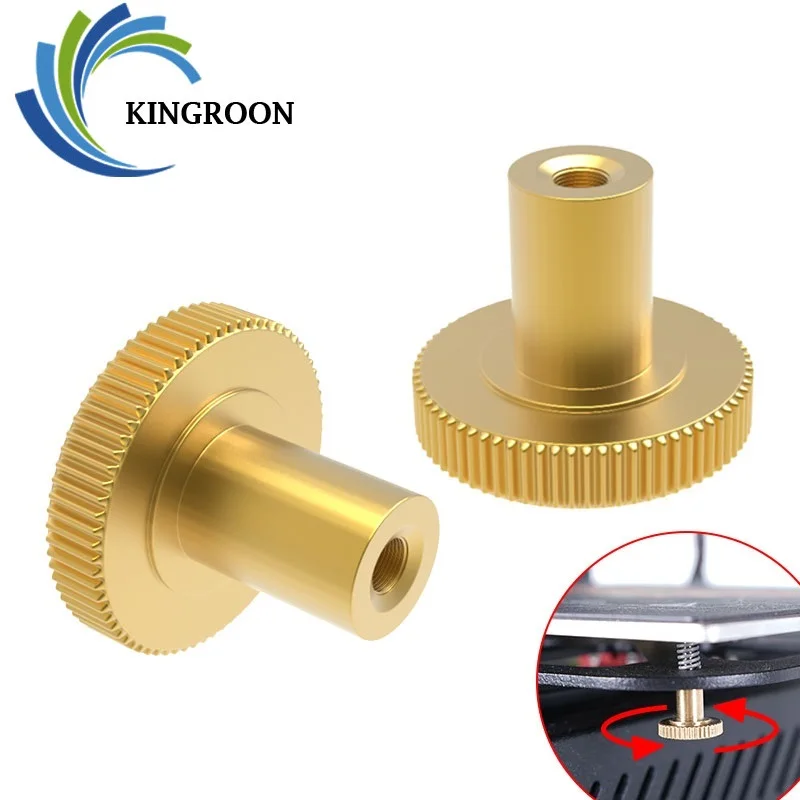KINGROON 3PC 2PC Screw Nut UM2 DIY Print Base Plate M3 Nut platform Knurled Thumbscrew UM2 Leveling Fixing 3D Printer Part
KINGROON 3PC 2PC Screw Nut UM2 DIY Print Base Plate M3 Nut platform Knurled Thumbscrew UM2 Leveling Fixing 3D Printer Part