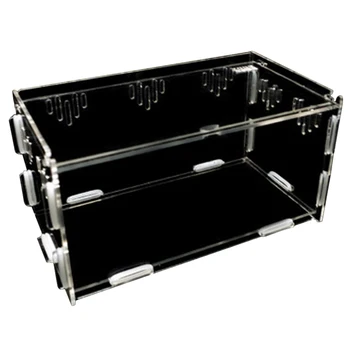 Transparent Reptile Breeding Box Acrylic Feeding Box Pet Climbing Terrarium Carrier for Pet Spiders Scorpions Mantis
Transparent Reptile Breeding Box Acrylic Feeding Box Pet Climbing Terrarium Carrier for Pet Spiders Scorpions Mantis