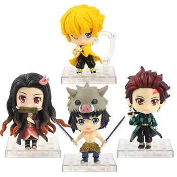 8-9.5cm 4pcs/lot Demon Slayer Q Ver. Figure Toy Tanjirou Kamado Nezuko Zenitsu Agatsuma Inosuke Hashibira PVC Model Toys
8-9.5cm 4pcs/lot Demon Slayer Q Ver. Figure Toy Tanjirou Kamado Nezuko Zenitsu Agatsuma Inosuke Hashibira PVC Model Toys
