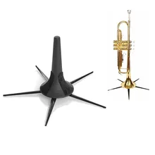Foldable Trumpet Holder Portable Flute Brass Leg Instrument Stands Accessories Five Feet Cone Shape Rest For Holding Trumpet
Foldable Trumpet Holder Portable Flute Brass Leg Instrument Stands Accessories Five Feet Cone Shape Rest For Holding Trumpet