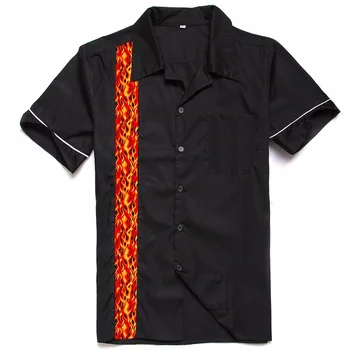 Fashion Printing Men's Short Sleeve Fame Stitching Men's Shirt European And American Retro Street Punk Hip Hop Men's Shirt
Fashion Printing Men's Short Sleeve Fame Stitching Men's Shirt European And American Retro Street Punk Hip Hop Men's Shirt