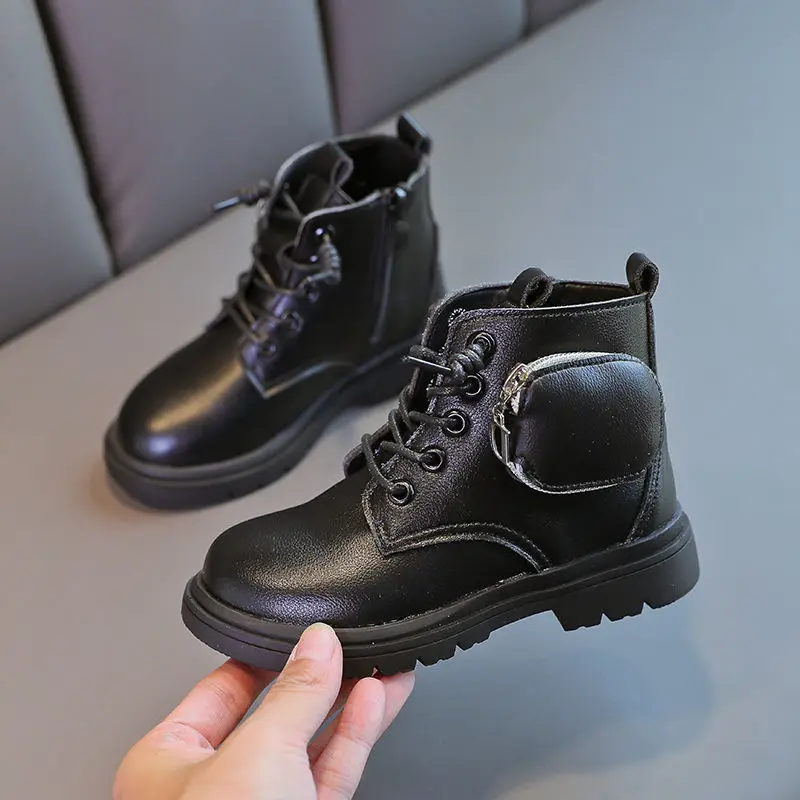 Girls Martin Boots 2020 Winter Autumn New Little Princess Single Boots British Style Fashion Children Pockets Short Boots
Girls Martin Boots 2020 Winter Autumn New Little Princess Single Boots British Style Fashion Children Pockets Short Boots