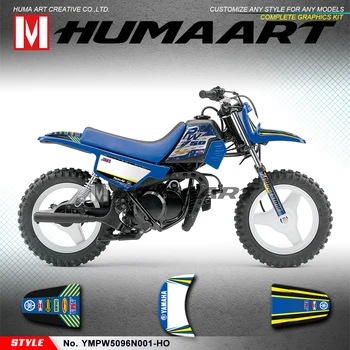 HUMAART Motocross Graphics Vinyl Decals Personalised Stickers Kit for Yamaha PW 50 PW50 Mini All Years, Blue
HUMAART Motocross Graphics Vinyl Decals Personalised Stickers Kit for Yamaha PW 50 PW50 Mini All Years, Blue