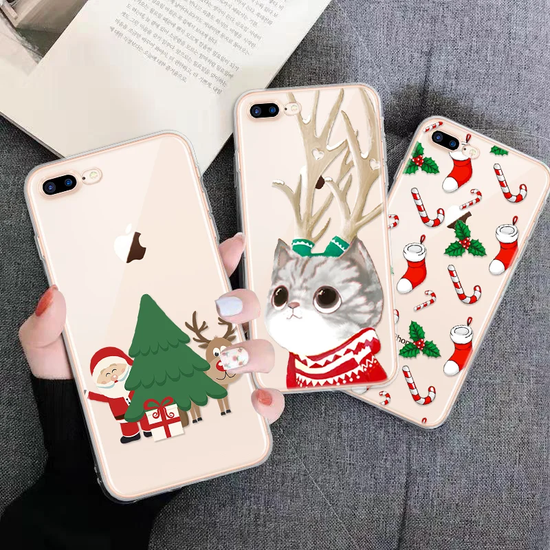 Merry Christmas Phone Case For iPhone X 5 5S SE 5C 4 4S Soft TPU Cover For iPhone 7 Plus 8 6 6s XR Xs Max Santa Claus Gift Coque
Merry Christmas Phone Case For iPhone X 5 5S SE 5C 4 4S Soft TPU Cover For iPhone 7 Plus 8 6 6s XR Xs Max Santa Claus Gift Coque