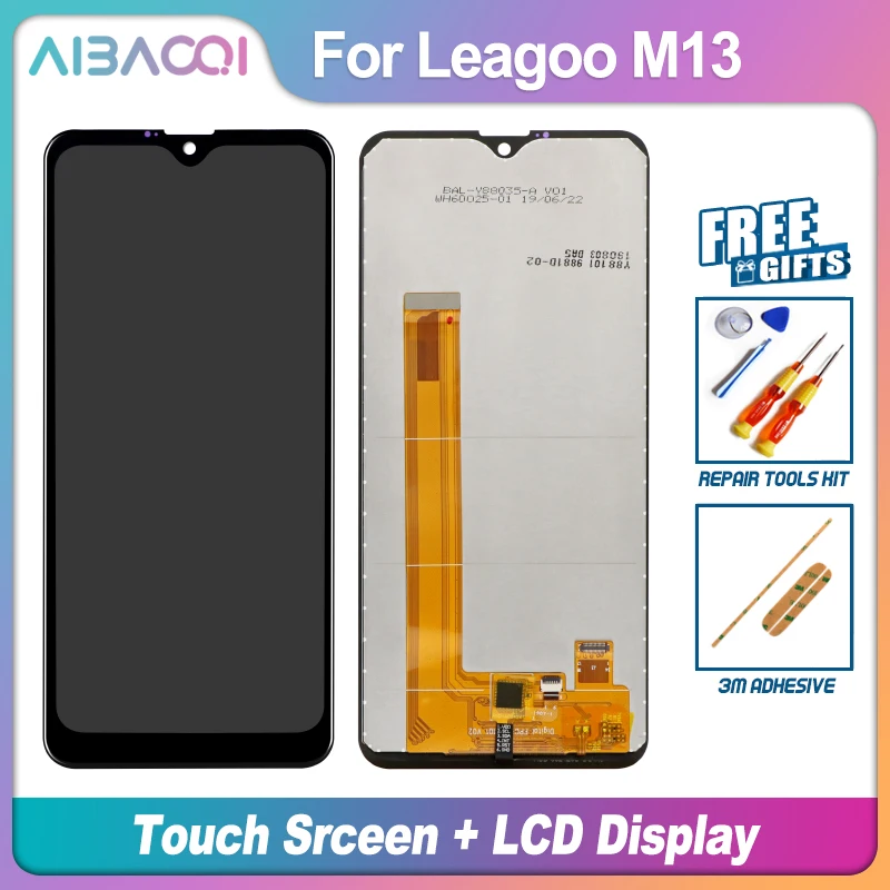 AiBaoQi New Original 6.1 inch Touch Screen+1280x600 LCD Display Assembly Replacement For Leagoo M13 Phone
AiBaoQi New Original 6.1 inch Touch Screen+1280x600 LCD Display Assembly Replacement For Leagoo M13 Phone