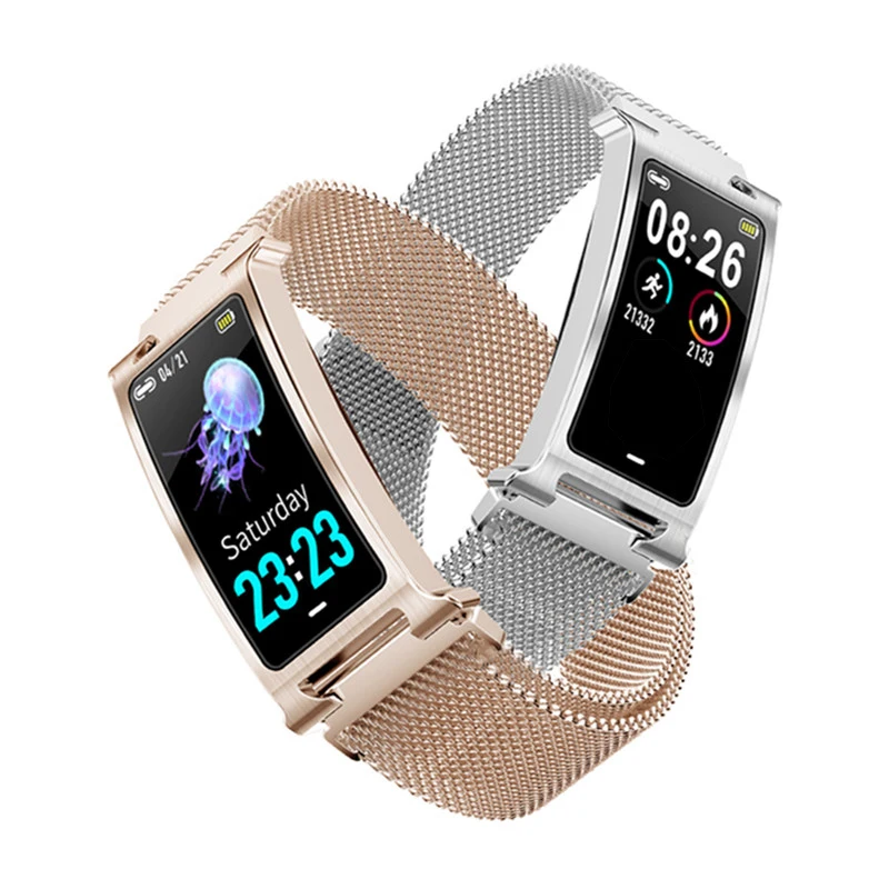 F8 Bluetooth Smart-Bracelet 24H Heart Rate Monitor Fitness Bracelet 1.08 inch Color Screen Steps Distance Calories Sports Wrist Watch 
F8 Bluetooth Smart-Bracelet 24H Heart Rate Monitor Fitness Bracelet 1.08 inch Color Screen Steps Distance Calories Sports Wrist Watch