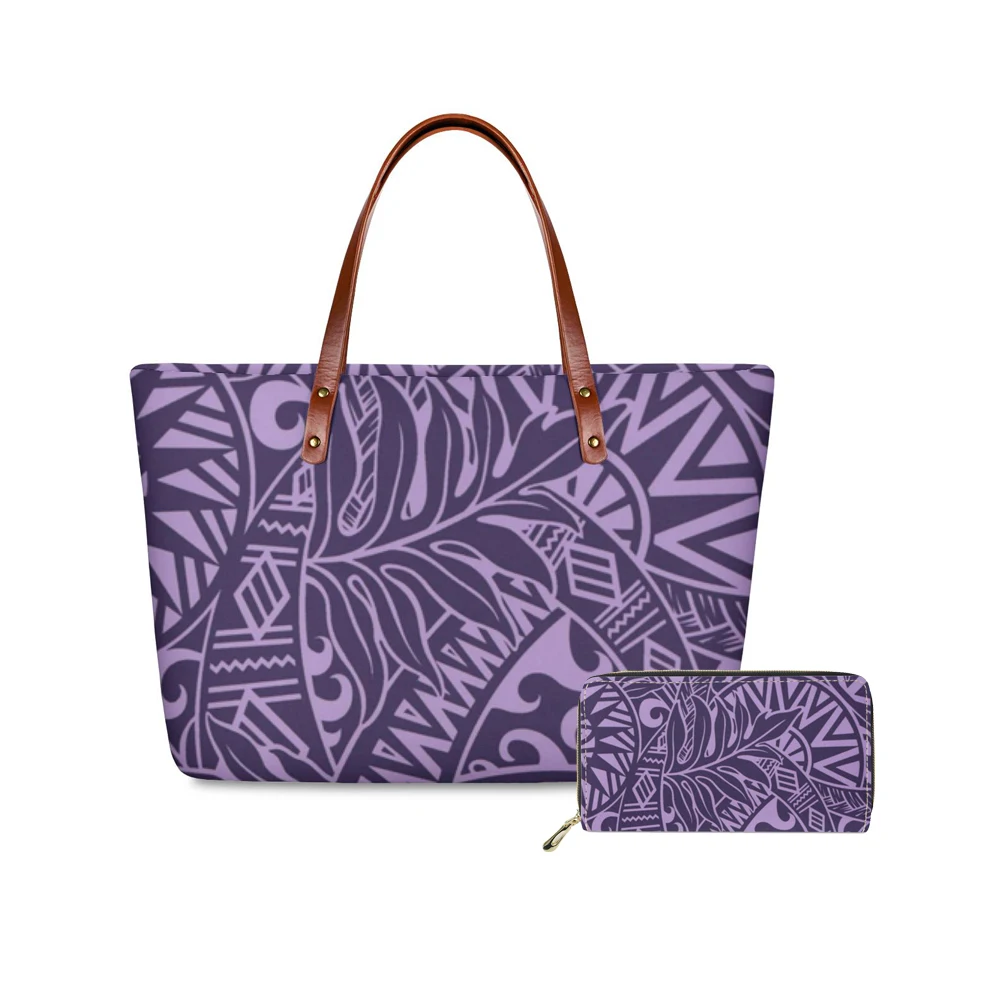 2pcs/set Custom mode Women Bags Polynesian Traditional Tribal Pattern Luxury Design Shoulder Bags for Woman Casual Handbag Purse
2pcs/set Custom mode Women Bags Polynesian Traditional Tribal Pattern Luxury Design Shoulder Bags for Woman Casual Handbag Purse