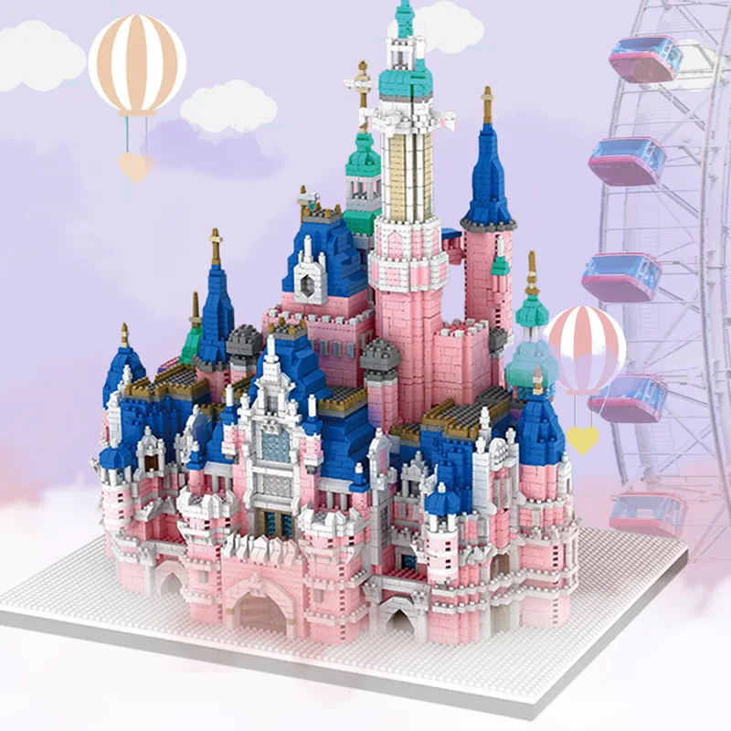 6300/pcs ZRK Mini blocks Architecture Building Bricks Tale Castle Model Educational Toys Anime Juguetes Girls Gifts for Kids
6300/pcs ZRK Mini blocks Architecture Building Bricks Tale Castle Model Educational Toys Anime Juguetes Girls Gifts for Kids