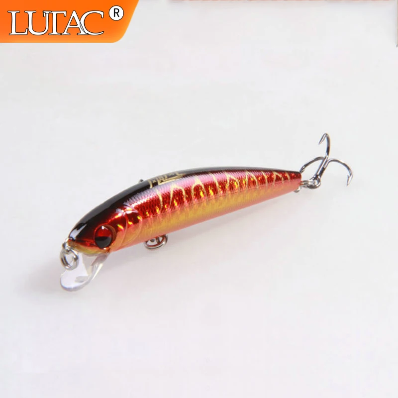 Lutac Minnow Artificial Tackle Pesca Fishing Lure Hard Stickbaits 80mm 7g Floating Wobblers
Lutac Minnow Artificial Tackle Pesca Fishing Lure Hard Stickbaits 80mm 7g Floating Wobblers