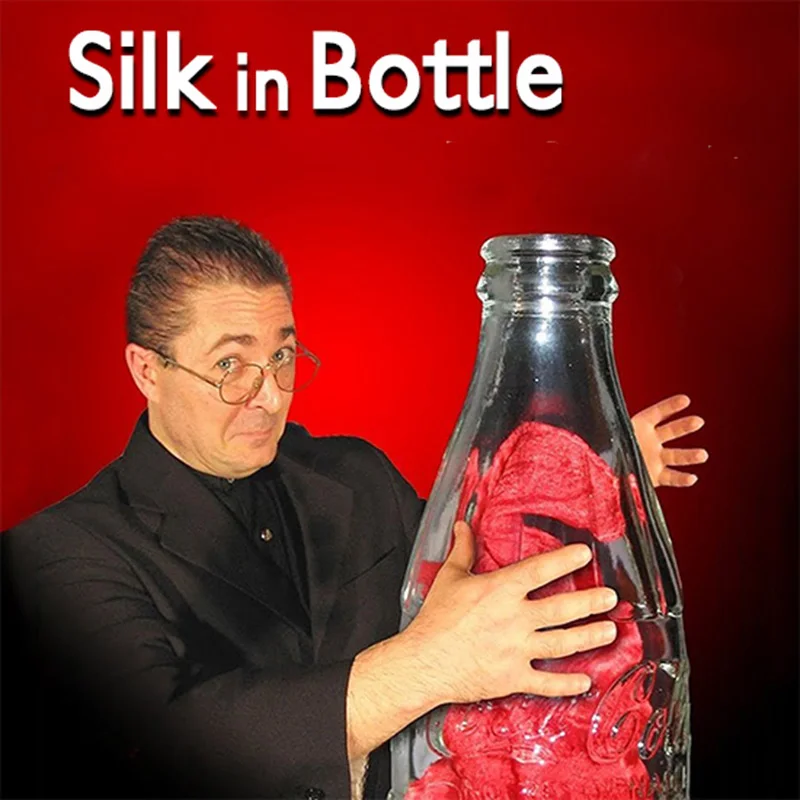 Silk in Bottle Magic Tricks Stage Close Up Magia Appear Vanish Magie Gimmick Props Magician Silk Appear in Empty Bottle Magica
Silk in Bottle Magic Tricks Stage Close Up Magia Appear Vanish Magie Gimmick Props Magician Silk Appear in Empty Bottle Magica