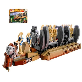 Bela 10374 565Pcs Star Wars Battle Troop Droid Carrier Model Building Block Toys Technic 75085 Gift For Children
Bela 10374 565Pcs Star Wars Battle Troop Droid Carrier Model Building Block Toys Technic 75085 Gift For Children