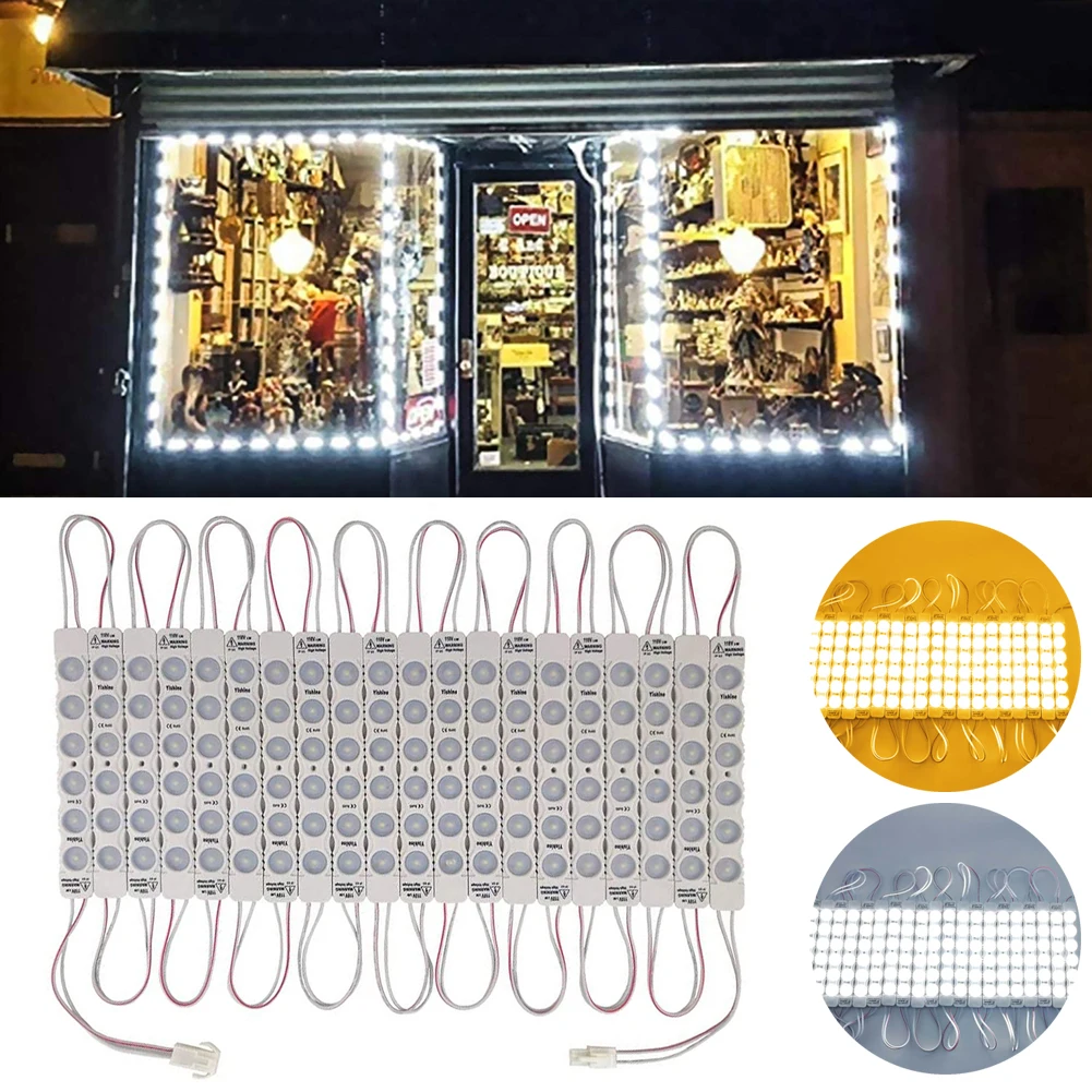 NEW 2835 6LED Injection LED Lens Light Module AC 110V Waterproof Decoration Lighting 3.5W For Advertising Sign Light 20pcs/Lot
NEW 2835 6LED Injection LED Lens Light Module AC 110V Waterproof Decoration Lighting 3.5W For Advertising Sign Light 20pcs/Lot