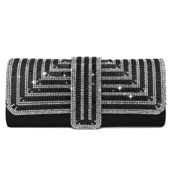 New rhinestone glitter female evening bag chain diagonal crossbodyinner dress clutch bag bride banquet bag ladies hand bag 
New rhinestone glitter female evening bag chain diagonal crossbodyinner dress clutch bag bride banquet bag ladies hand bag