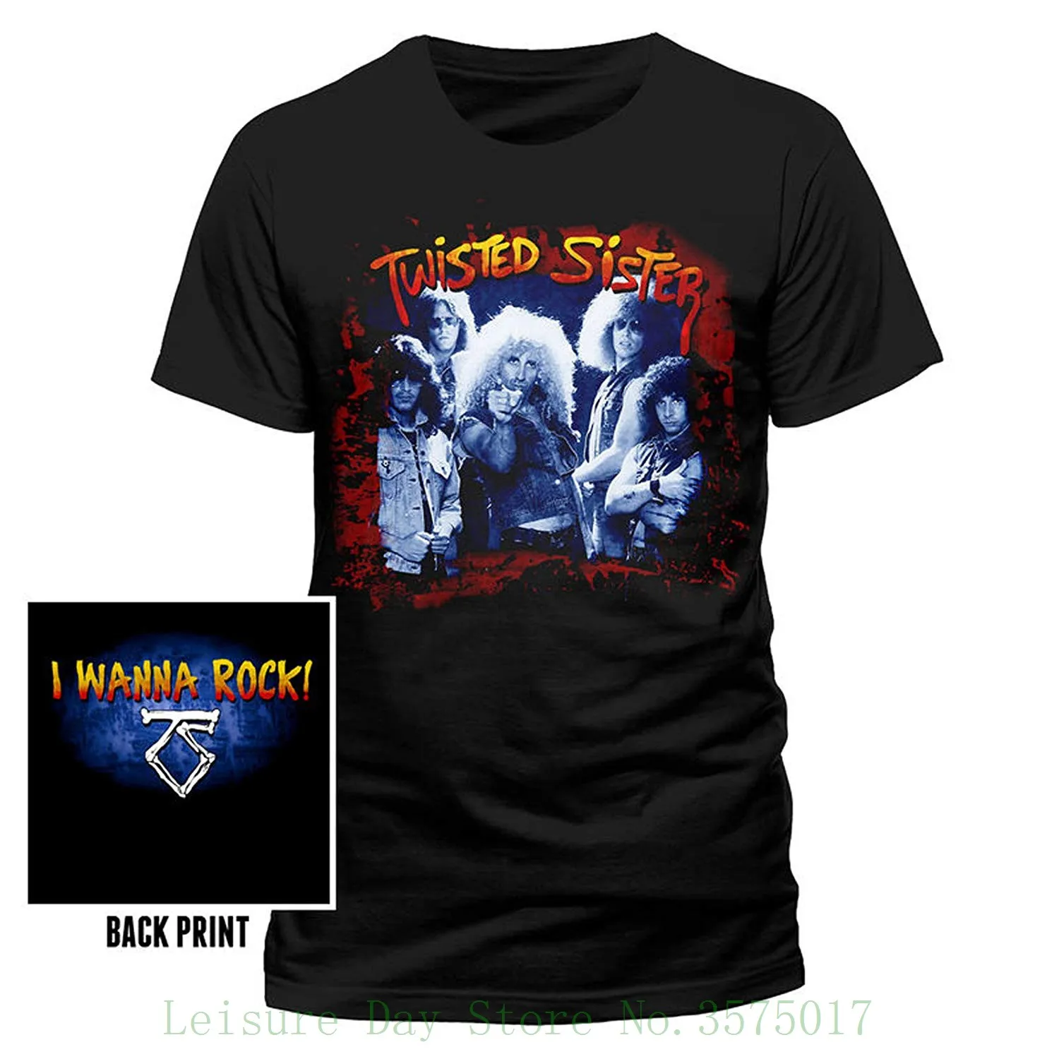 

Twisted Sister Dee Snider Jay Jay French Rock Official Tee T-Shirt Mens Unisex Men O-Neck Tee Shirt