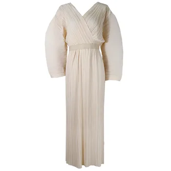 LANMREM high quality 2020 tide vintage pleated dresses for women patchwork Waist Temperament Lanky Sleeve V collar Dress YH787
LANMREM high quality 2020 tide vintage pleated dresses for women patchwork Waist Temperament Lanky Sleeve V collar Dress YH787