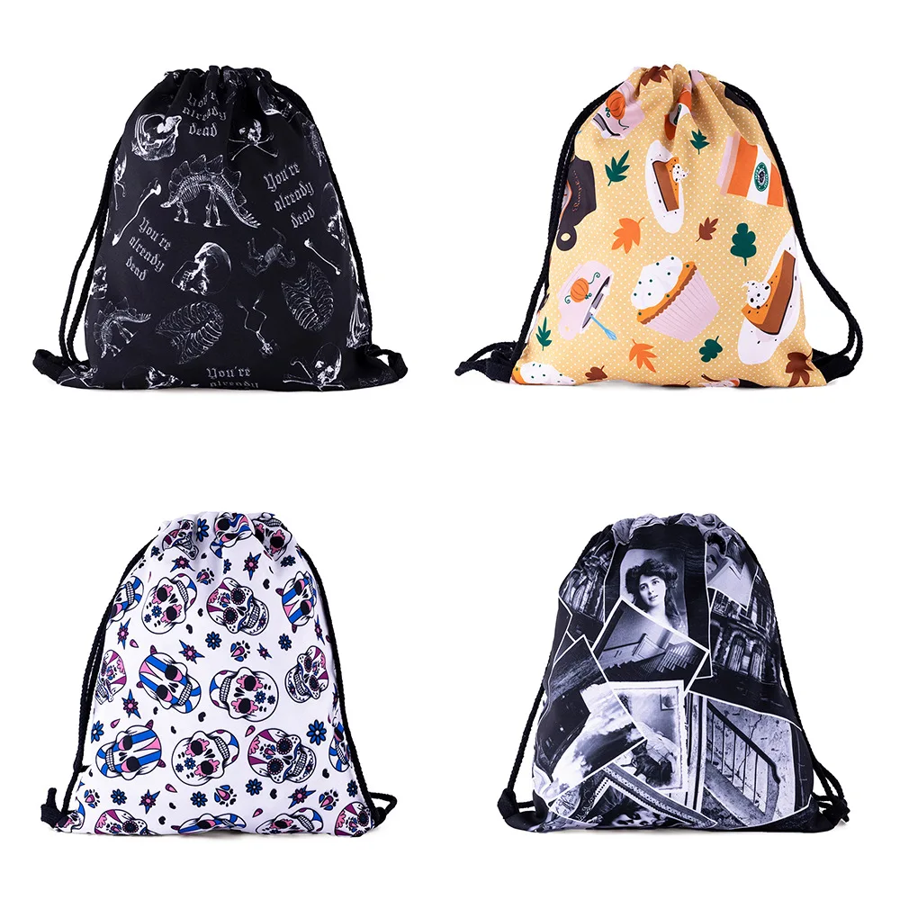 Halloween 3D Print Drawstring Bag Women Men Travel Storage Package Teenagers Backpack Women Beach Backpack
Halloween 3D Print Drawstring Bag Women Men Travel Storage Package Teenagers Backpack Women Beach Backpack