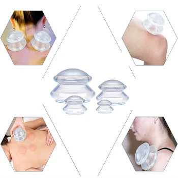 4Pcs Premium Transparent Vacuum Cups Set Masajeador Massager Masaje Health Care Cup Needle Therapy Massageador Silicone Cup
4Pcs Premium Transparent Vacuum Cups Set Masajeador Massager Masaje Health Care Cup Needle Therapy Massageador Silicone Cup