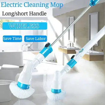 Turbo Scrub Cleaning Brush Electric Spin Scrubber Cordless Chargeable Bathroom Cleaner with Extension Handle Adaptive Brush Tub 
Turbo Scrub Cleaning Brush Electric Spin Scrubber Cordless Chargeable Bathroom Cleaner with Extension Handle Adaptive Brush Tub